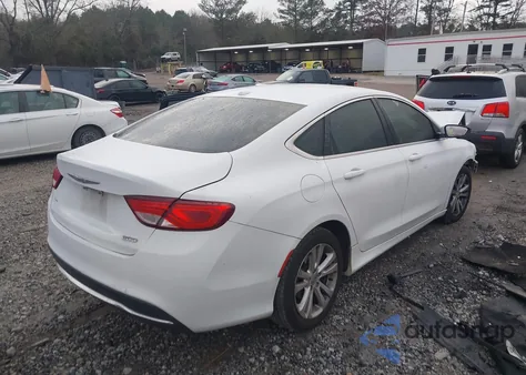 2015 Chrysler 200 Limited z USA, uszkodzony, nr VIN 1C3CCCAB6FN658007